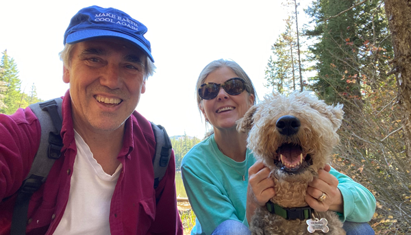 PHOTO: Jeff, Mary, and Roxy